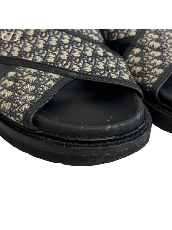 Dior Slide Shower CD Logo Oblique Jacquard Sandals main image 6